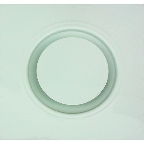 Diffuseur circulaire design à jet réglable pour faux plafond, blanc, D 160 mm S&P (UNELVENT) 850565