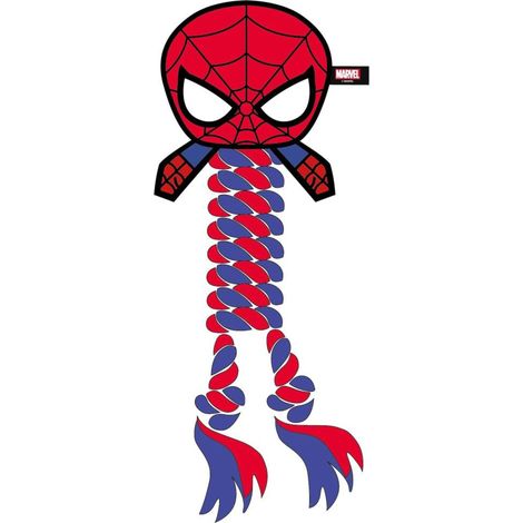 Jouet à mâcher pour chien CERDA Spider-Man 30 x 9,5 x 9,5 cm Bleu