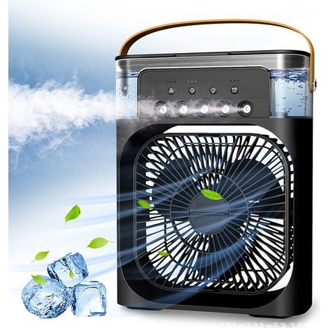 Climatiseur portable 4 en 1, ventilateur 600 ml à 3 vitesses-AquaForge (1/5)