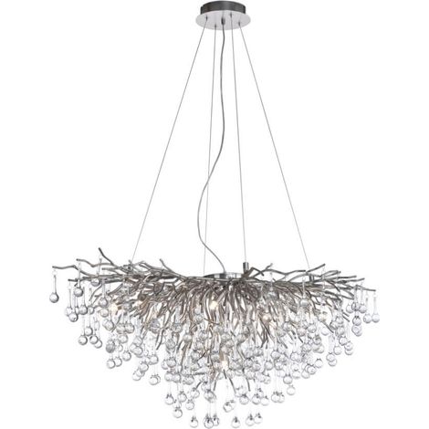 Lustre unique Icicle métal - 2192-55