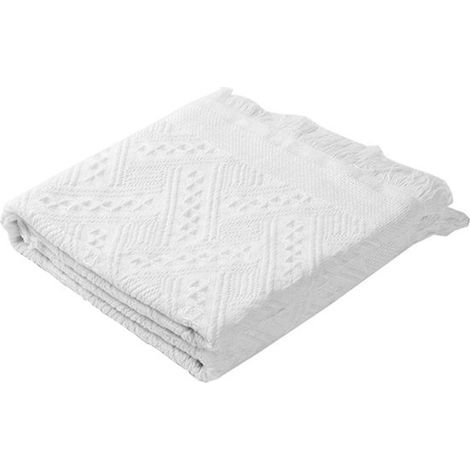 Picknickdecke Wasserdichte und waschbare Stranddecke Campingmatte Geeignet für Outdoor-Aktivitäten Picknicks Garten Strand Camping Weiß 180 x 180 (1/5)
