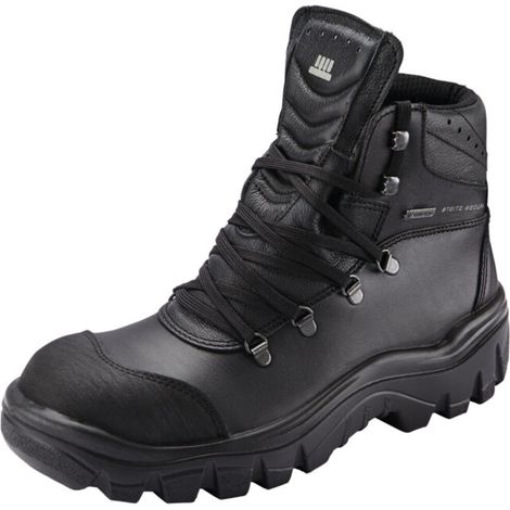 Steitz Secura Bottinesà lacets anthracites OSLO Bau GORE II, S3 NB, Pointure UE: 46