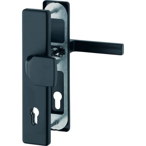 HOPPE® Schutz-Wechselgarnitur mit Langschild Austin 61G/2221/2210/1769, 10/92 mm, Aluminium, 11758648 (1/2)