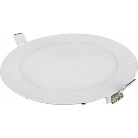 Lot de 6 spots LED encastrables dimmables 9W – Lumière blanche naturelle 6000K – IP65 pour salle de bain – Installation facile avec ressorts (1/4)