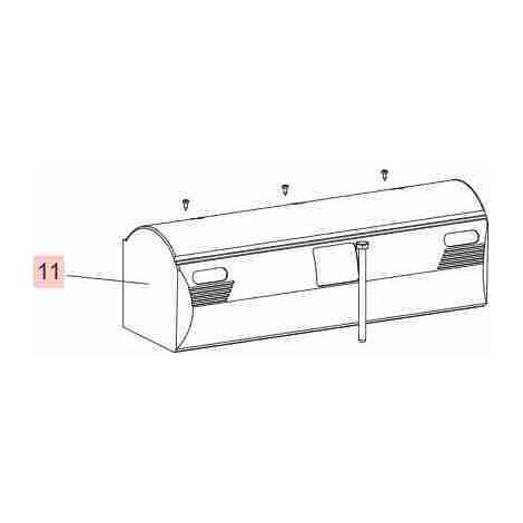 Carter für 390 Faac 727292 Original-Ersatzteil Automatisierung Garantie Automatismen
