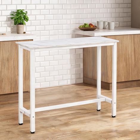 Mobilier de bar en aglomerado de Madera y Acero 120 x 40 x 100 cm (1/5)