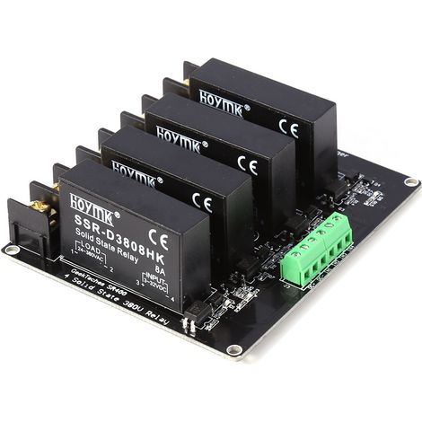 380V 8A 4-Kanal-Solid-State-Relaismodulplatine (SSR-Schaltersteuerung) (1/5)