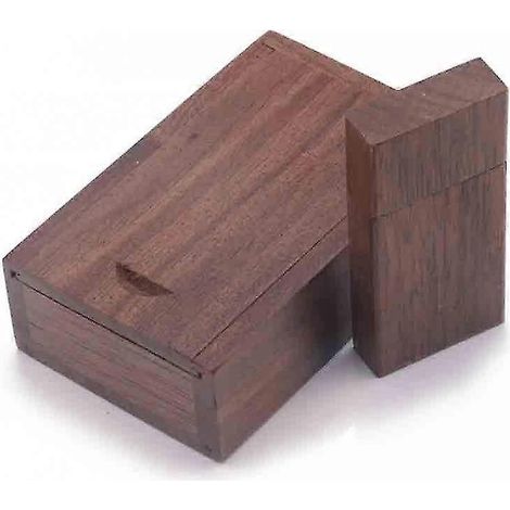 64 GB USB-Flash-Laufwerk, Memory Stick, U-Disk, externer Speicher, tragbares Holz-Flash-Laufwerk mit B (1/5)