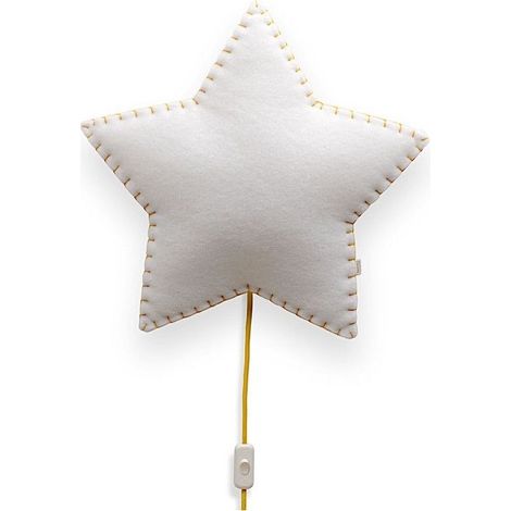 Buokids lampe douce veilleuse/applique étoile, Couleur de la couture: jaune Version: Applique (1/5)