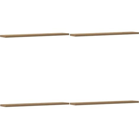 Maison Exclusive - Regalböden 4 Stk. Artisan-Eiche 60x10x1,5 cm H