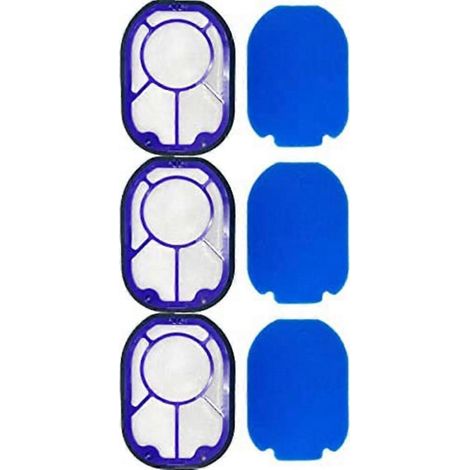 Lot de 3 filtres pré-moteur pour aspirateur Dyson DC16/DC16-Animal Pro