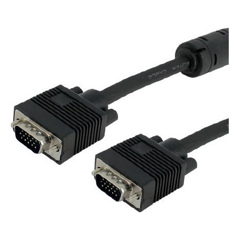 Cordon VGA avec ferrite mâle/mâle 1 mètre - FUJIONKYO - 424600