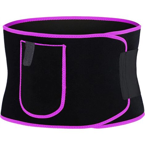 Ceinture amincissante pour hommes et femmes - Ceinture abdominale en néoprène pour la salle de sport et l'entraînement - Ceinture de sudation effet sauna (1/5)