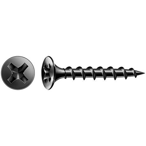 Spax GIX vite per pareti a secco fosfatazione nera , 3,9 x 30 mm , 1000 Stk. - in magazzino (1/4)