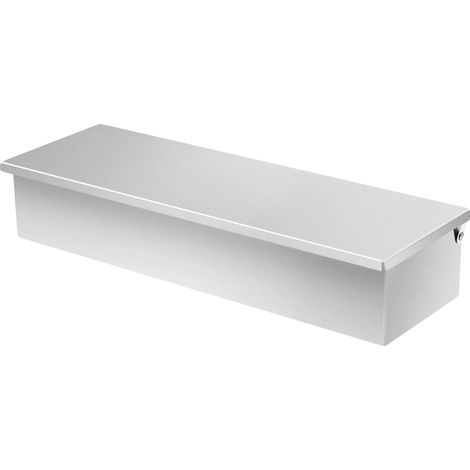 Dispensador de condimentos, capacidad para 6 compartimentos, diseño apilable, color plata. (1/2)