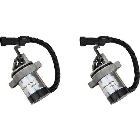 12V Kraftstoffabsperr-Magnetventile 0410-3812 04103808 04103818 für Deutz F3L, F3M, F4L und F4M Motoren (2011-2011) (1/5)