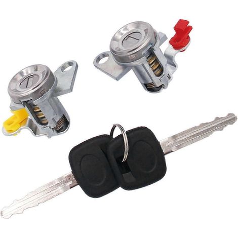 Ensemble de serrures de porte de voiture avec clé (gauche/droite) pour Toyota Corolla AE100 93-97 69051-12340/69052-12360 (1/4)