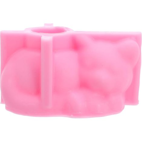 Moules en Silicone pour Pots Moule Silicone pour Chat Rose, Moulage de Résine, Résistant la Haute Température, Démoulage Facile, Loisirs Créatifs, Bricolage DIY (1/5)
