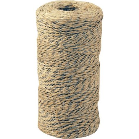 Juteschnur mit Stahlfaden ø1mm 250g Rolle 190m - Chapuis