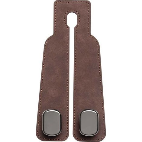 2 ganchos para reposacabezas de asiento de coche, ganchos para reposacabezas de coche para soporte de bolso de coche, aplicable a colgador de bolso, gancho para bolso de coche (1/5)