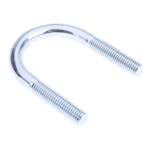 Rs Pro – Boulon en U diamètre 45mm – Filetage M10 – Acier galvanisé – Sachet de 5 unités pour fixation durable (1/2)