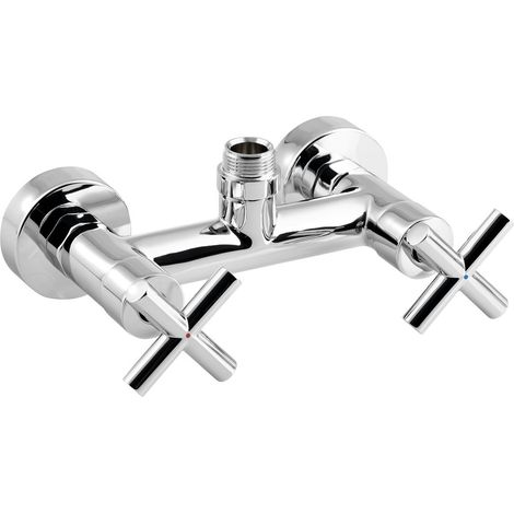AXIA Mitigeur de douche mural pour ensemble de douche combiné 990E, chromé (1/2)