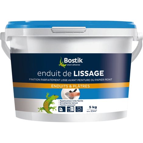 BOSTIK - Enduit lissage pâte 5kg