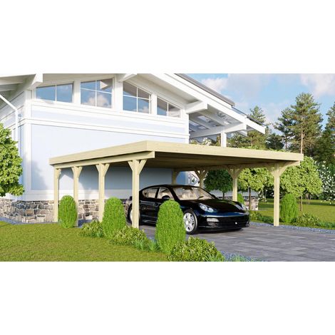 Carport doppelt Classic 2 A 0,5 mm Stahldach