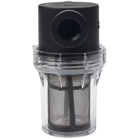 Filtre de pipeline, filtre de pompe à eau 1/2" avec tamis en acier inoxydable 80mailles, filtre en maille en ligne pour l'irrigation du jardin (1/5)