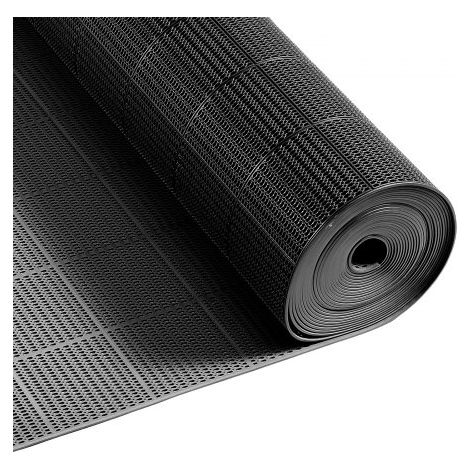 Tapis de Drainage Antidérapant 90x1500 cm, Caillebotis Piscine en PVC SHL553 (1/3)