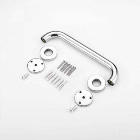 1 maniglia di supporto in acciaio inossidabile per bagno, vasca da bagno, WC, per anziani, disabili, bambini e donne in gravidanza, 40 cm.