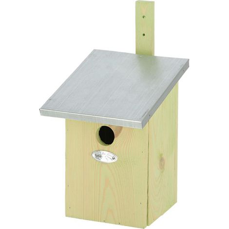 Nido para pájaros con espejo
