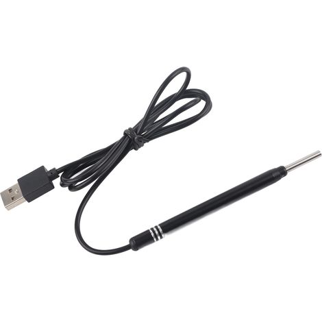 Endoscope HD 5.5mm pour Inspection Oreille, Nez et Gorge - Caméra Lumineuse et Flexible