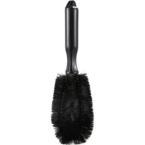 Brosse de nettoyage pour jantes noires de voitures et de camions, 26,9 cm de long (1/3)