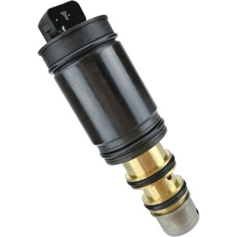 Applicable aux BMW 730, 740, 745 et 760 (F18 et F02) : électrovanne de commande électronique de la pompe de refroidissement du compresseur de climatisation. (1/2)