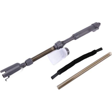 Electric Fish Tank Vacuum Cleaner Telescopic Multipurpose Aquarium Gravel Sand Washer (1/5)