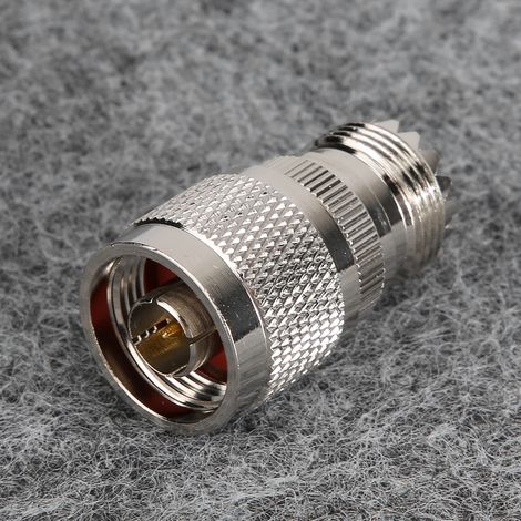 Connecteur RF N Mâle vers UHF Femelle 50 Ohm - 3 Pièces pour Antennes Radio et Équipement Diffusion (1/5)