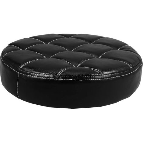 Coussin de Rechange Mousse PU pour Tabour Bar Rond Assise Confortable pour Chaises de Bar de Cantine Pub (1/5)