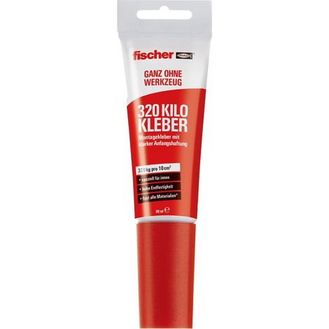 Fischer GOW  Adesivo di  montaggio 320  chili tubo  di colla  80 ml  - 545861 (1/3)