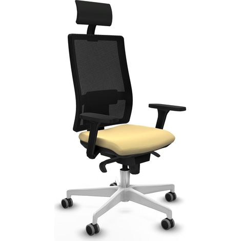 Sedia piqueras y crespo Horna nera schiuma ergonomica