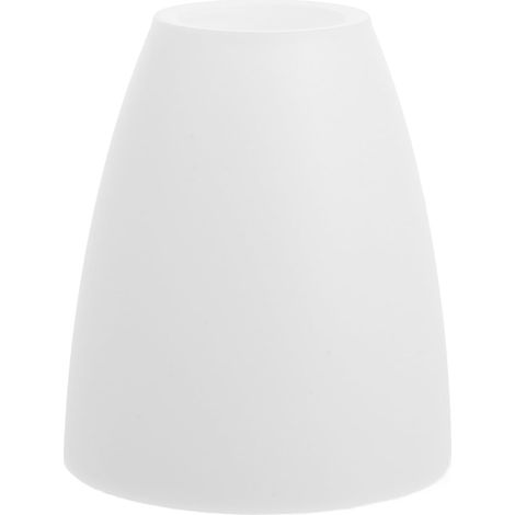 Abat Jour Plastique Blanc Simple Design Plat Avec Trou Central 42Mm Pour Lampe De Table Et Plafond DéCoration IntéRieure Maison (1/4)