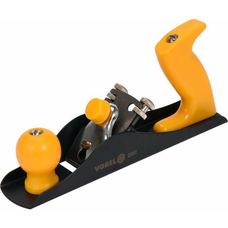 VOREL 25887, Pialla de blocchi forestali, 235 mm, acciaio, per levigare e affilare de legno, lama de 44 mm, 1 pezzo