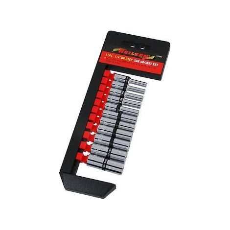 11PC 1/4 DRIVE SAE AF IMPERIAL DEEP SOCKET SET 5/32 to 1/2 CT1602 (1/2)
