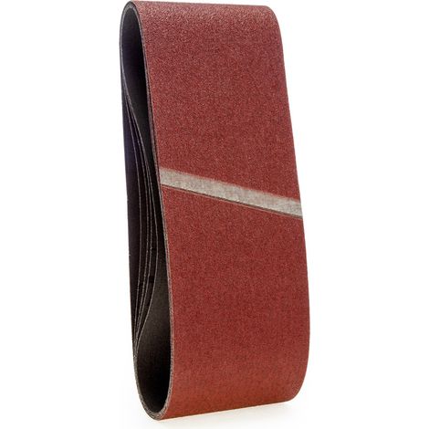 5 x Makita 60 Grit Coarse 100mm x 610 4"" Belt Sander Sanding Belts for 9401 9404