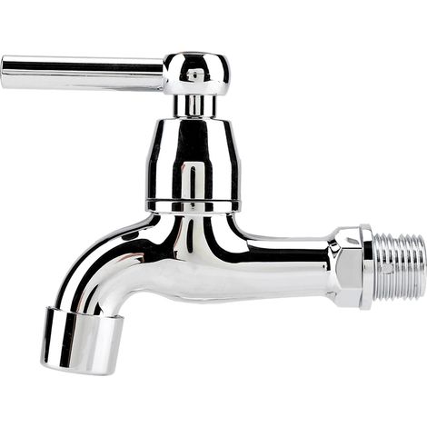 Robinet plastique pour lave-linge et évier lavabo à bec simple et poignée 2 (1/5)