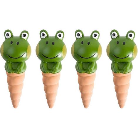 Voici une proposition de titre en français, respectant la limite de 190 caractères :
"Lot de 4 pics d'arrosage grenouille pour plantes d'intérieur, arroseur automatique jardin, système goutte-à-goutt