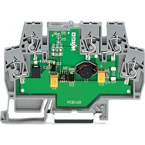WAGO GmbH& Co. KG DC/DC-Wandler 24V/10V, 0, 5A f.TS35 859-802 (1/3)