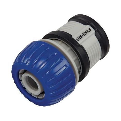 LUX TOOLS - CONNETTORE COMFORT CON SISTEMA ACQUASTOP 19MM ATTACCO 3/4