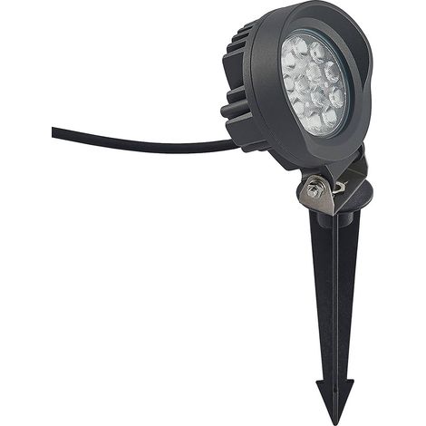 LED-utomhuslampa "Emar" aus aluminium / grå / zink von Lindby