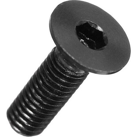 7075 Aluminium Alloy Countersunk Head Hex Socket Screws Model Hexagon Bolts M3x6/8/10/12/14/16mm M36mm  Black (1/5)